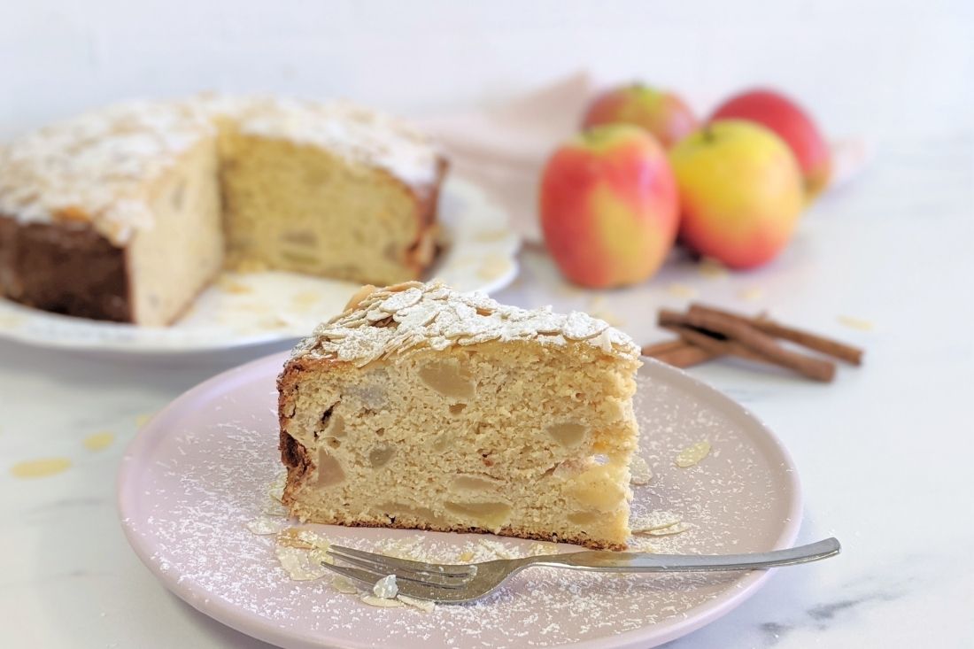 Low Carb Apple and Cinnamon Teacake