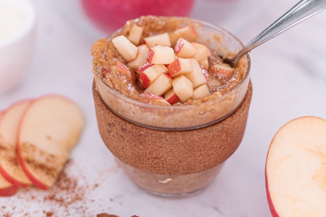 Apple Cinnamon Mug Cake | PBCo. Low Carb Foods | Recipes