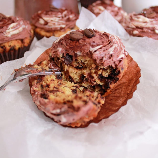 Low Carb Mocha Cupcakes - PBCo.