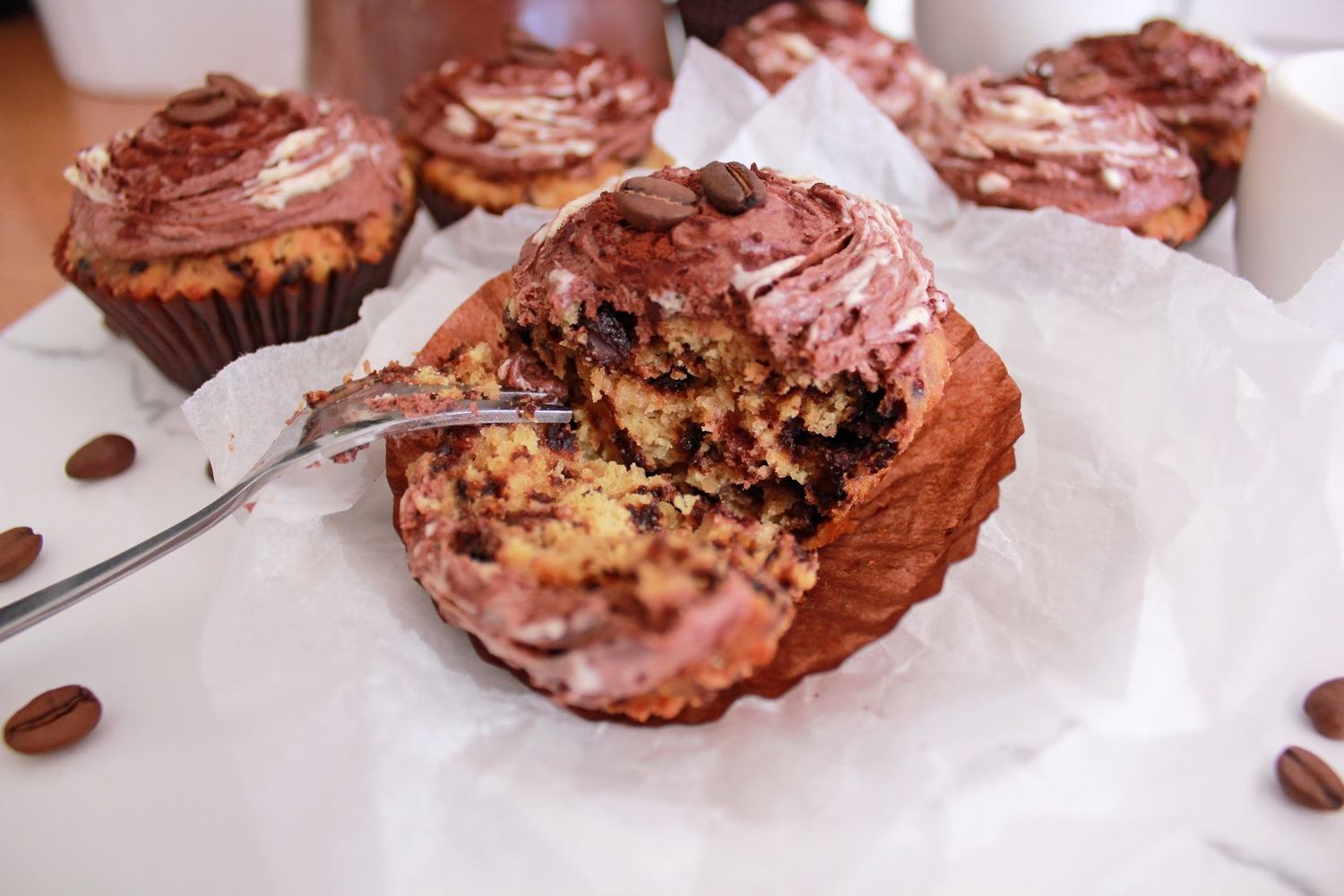 Low Carb Mocha Cupcakes - PBCo.