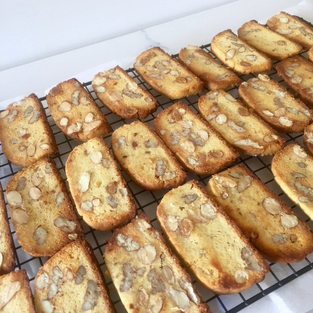 Low Carb Almond Pecan Biscotti - PBCo.