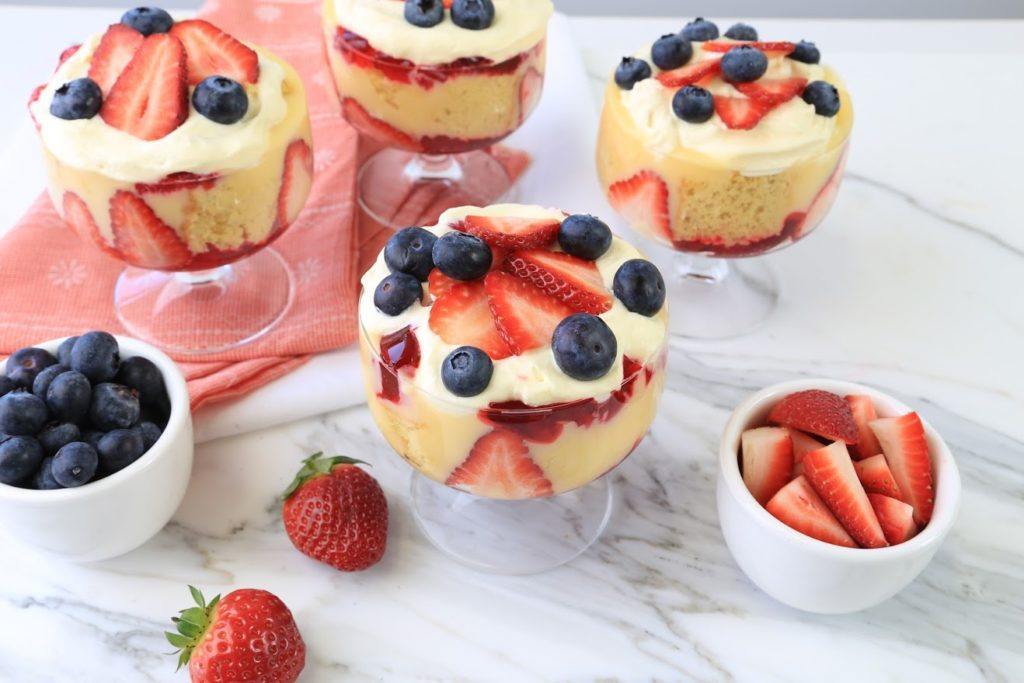 Summer Berry Trifle