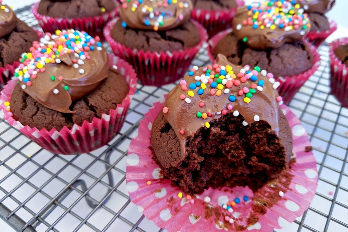 Low Carb Choc Cupcakes