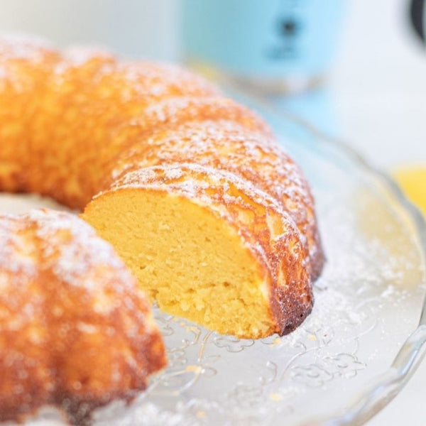 Low Carb Lemon Yoghurt Cake - PBCo.
