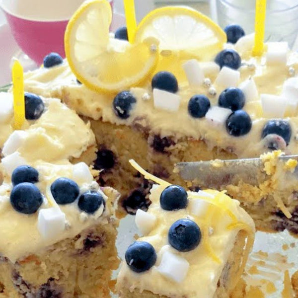 Lemon, Blueberry & Coconut Cake - PBCo.