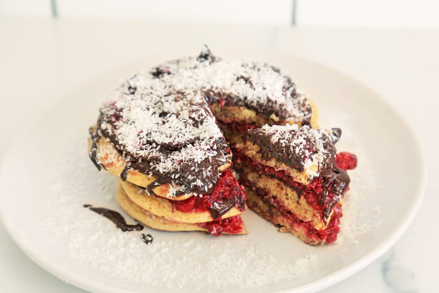 Keto Lamington Pancakes - PBCo.