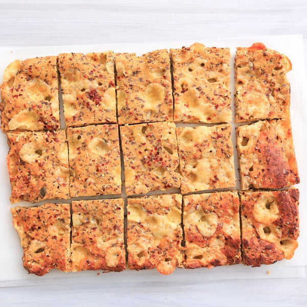 Chilli Cheese Low Carb Focaccia - PBCo.