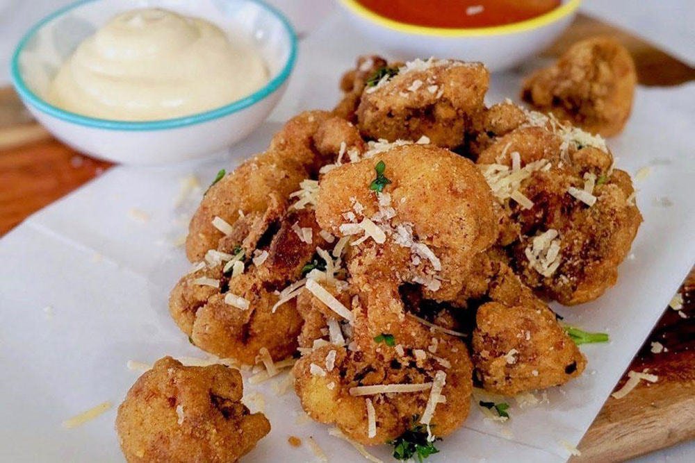 Spicy 'Popcorn' Cauliflower