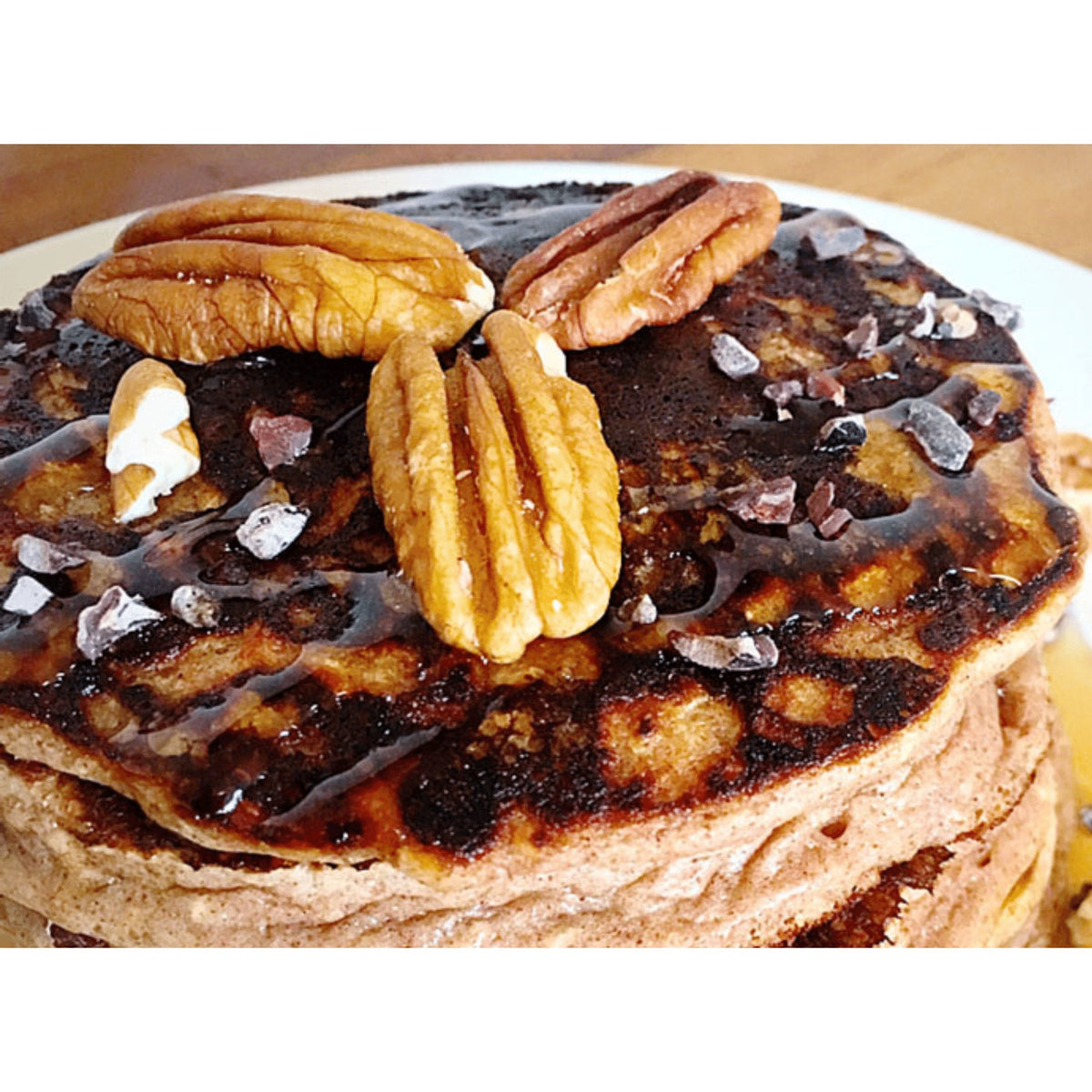 Low Carb Pumpkin Spice Pancakes