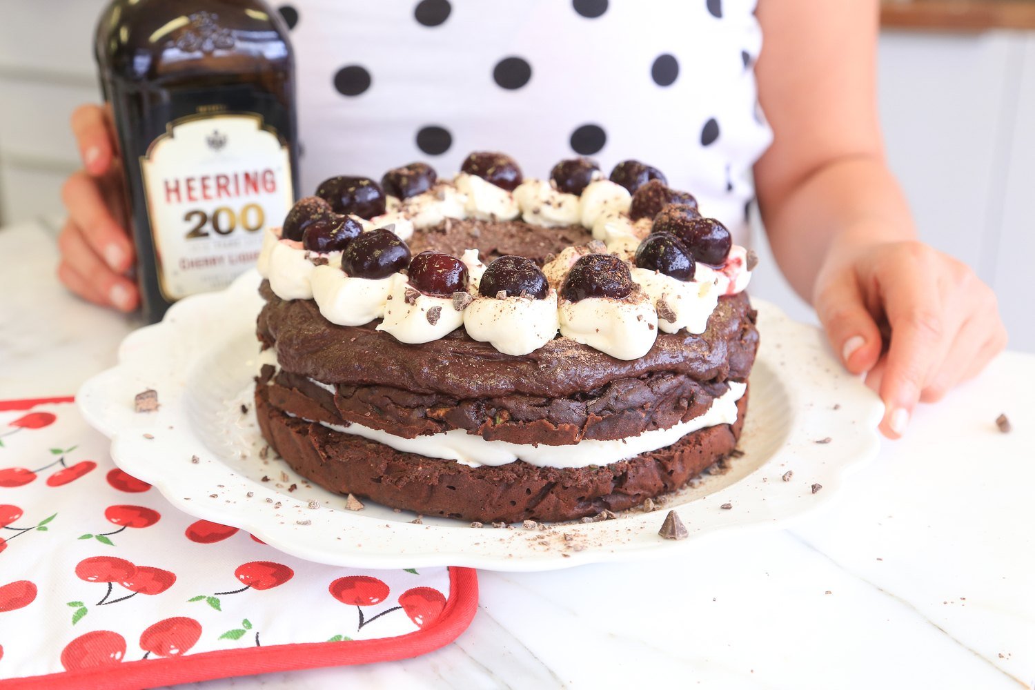 Low Carb Black Forest Cake - PBCo.