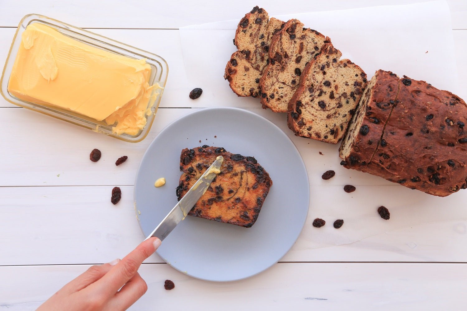 Lower Carb Raisin Loaf - PBCo.