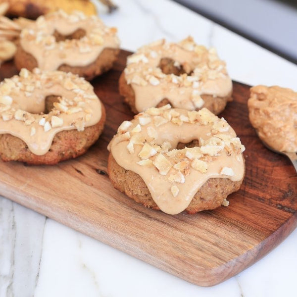 Banana Peanut Butter Donuts - PBCo.