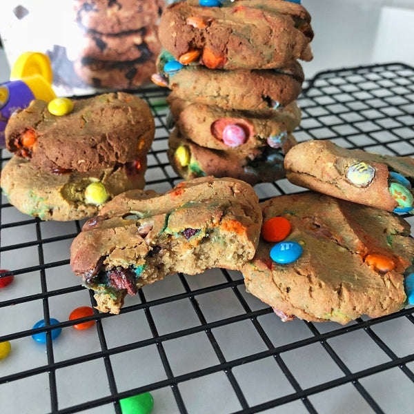 Mini M&M Protein Cookies - PBCo.