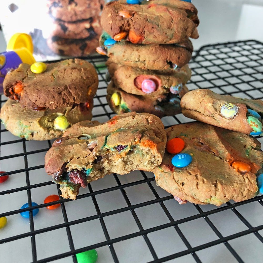 Mini M&M Protein Cookies - PBCo.