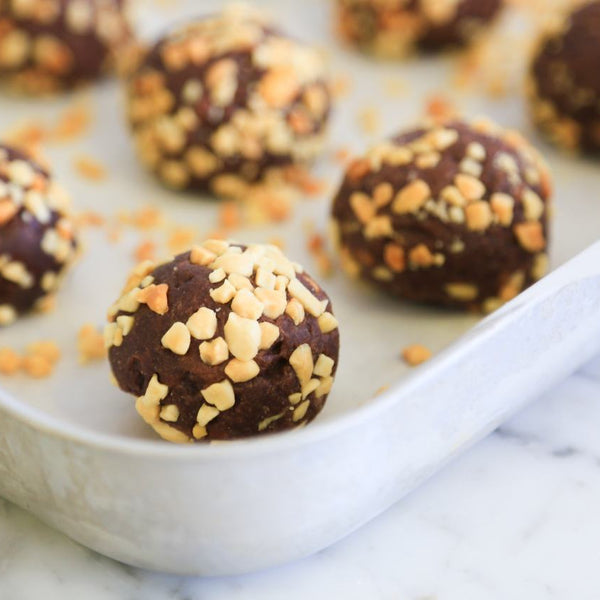 Keto Peanut Butter Chocolate Protein Balls - PBCo.