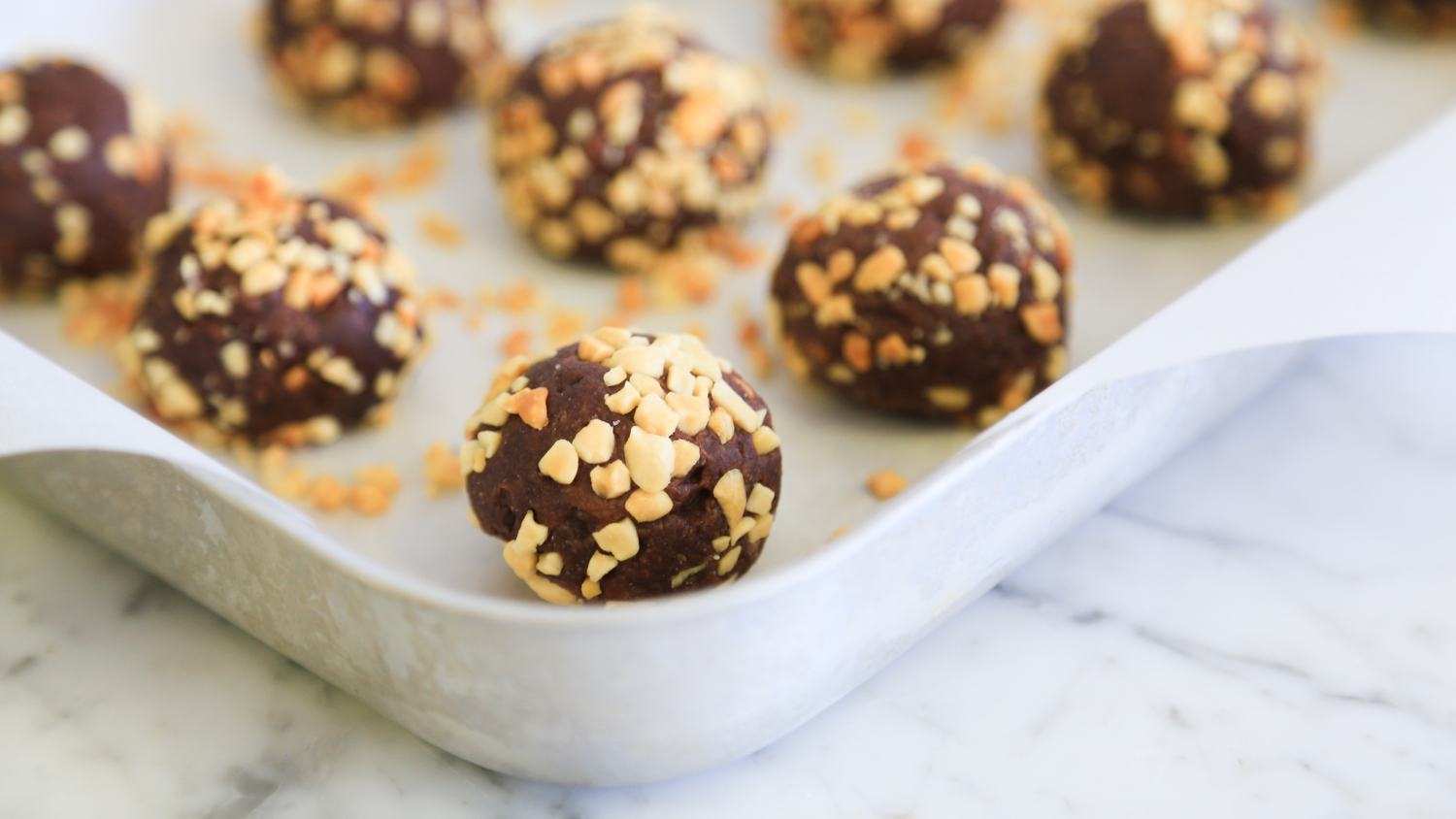 Keto Peanut Butter Chocolate Protein Balls - PBCo.