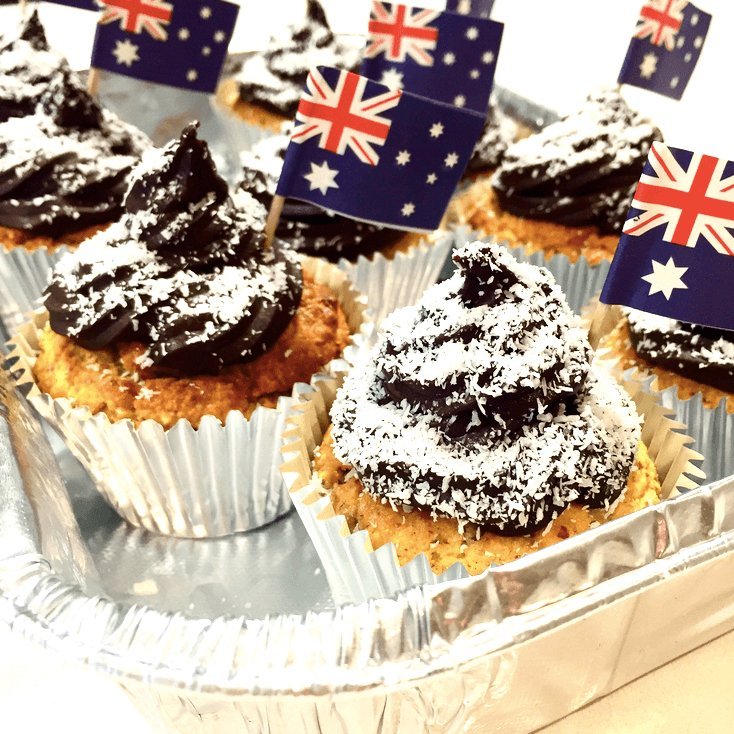Lamington Cupcakes