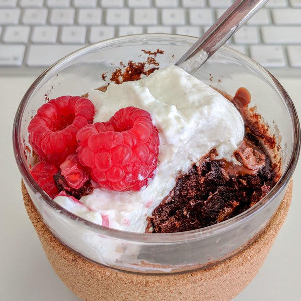 2 Minute Double Choc Protein Mug Muffin - PBCo.