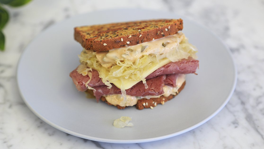 Low Carb Reuben Sandwich - PBCo.