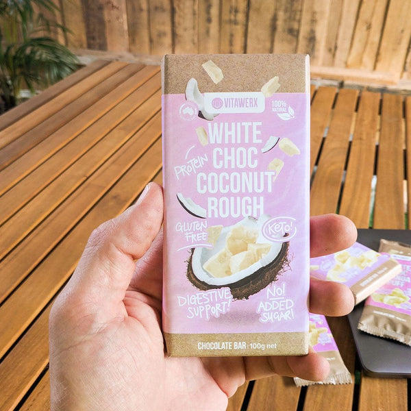 White Choc Coconut Rough by VITAWERX - Review - PBCo.