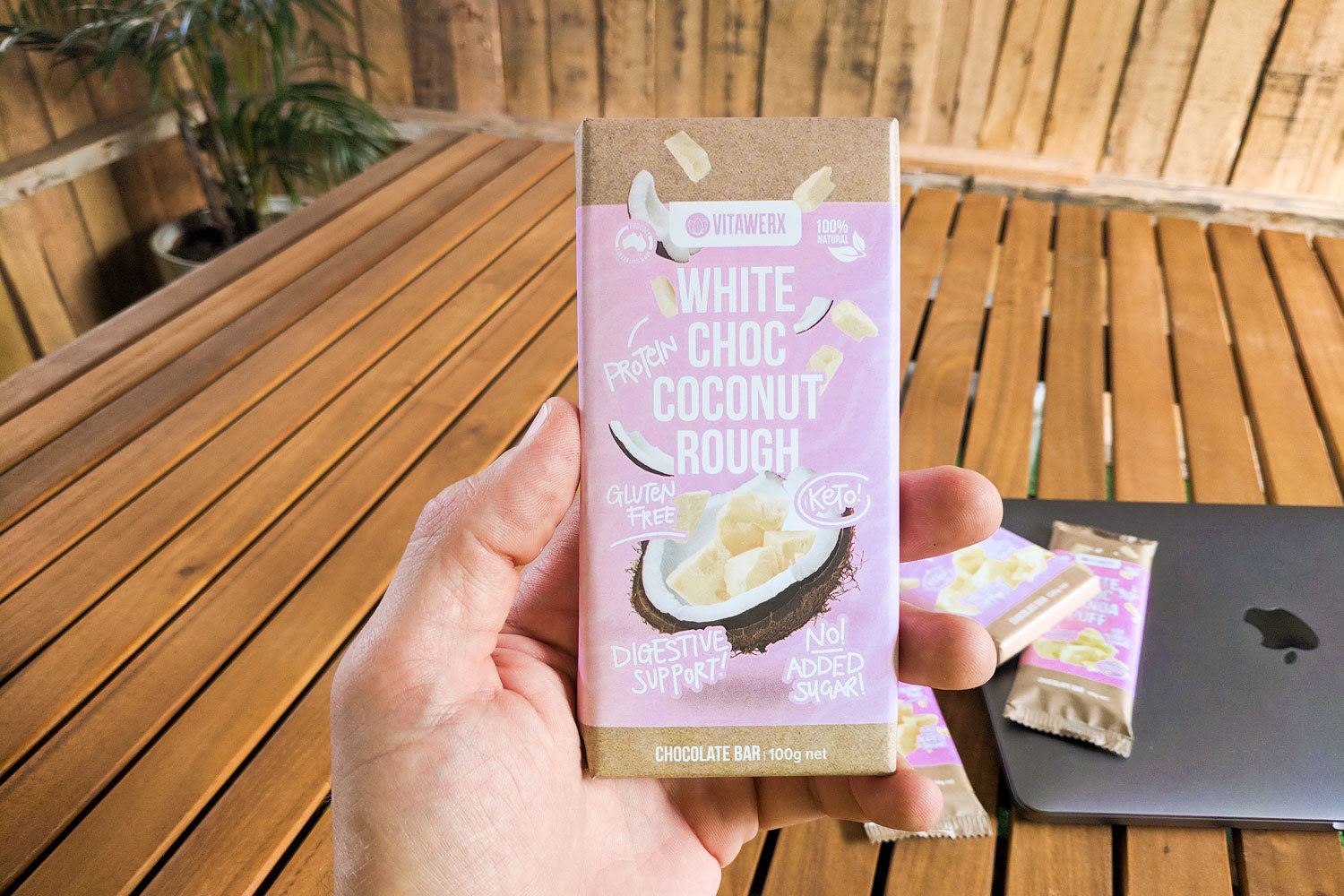 White Choc Coconut Rough by VITAWERX - Review - PBCo.
