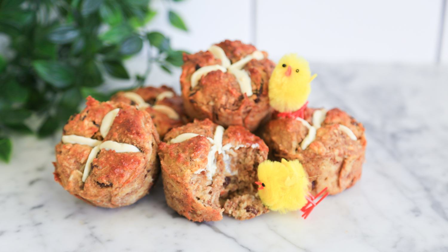 Low Carb Hot Cross Buns - PBCo.