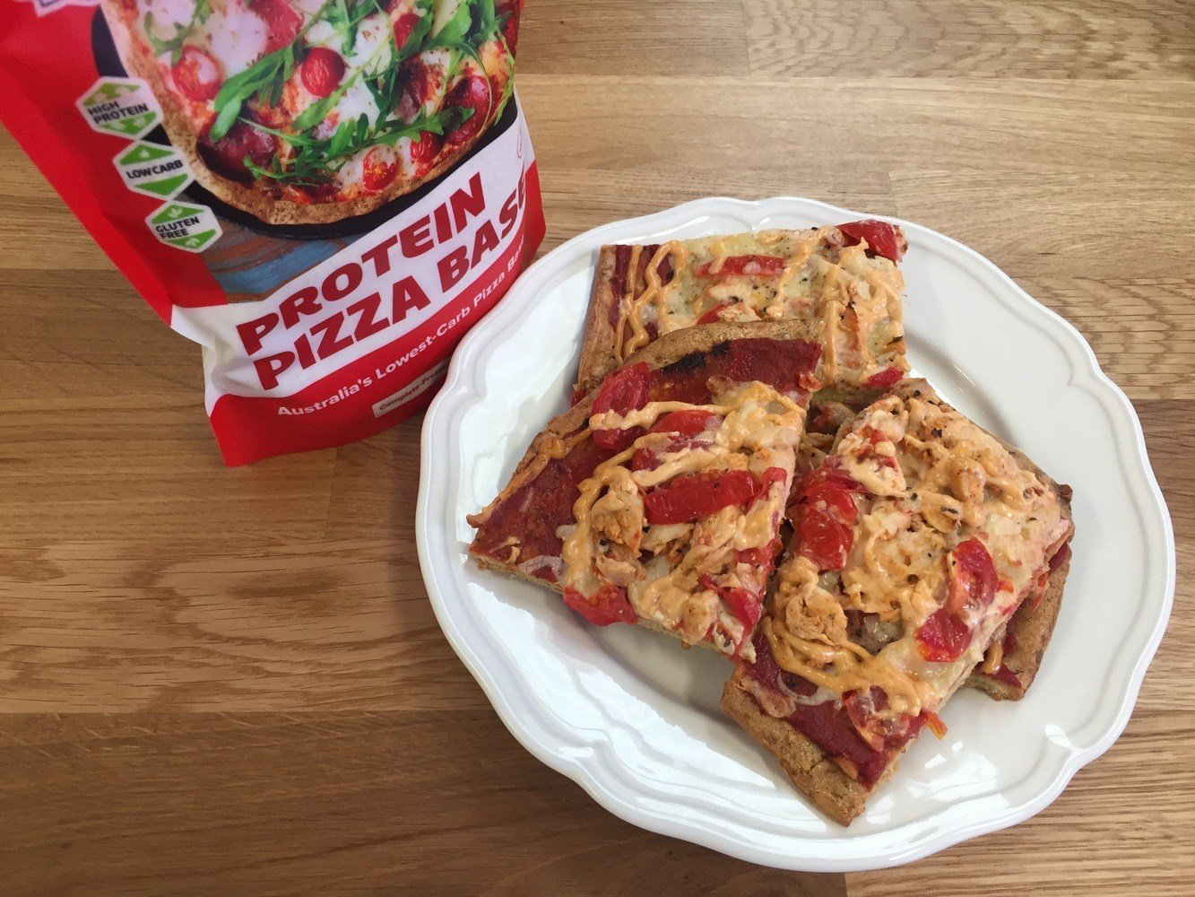 Low Carb Peri Peri Chicken Pizza Recipe - PBCo.