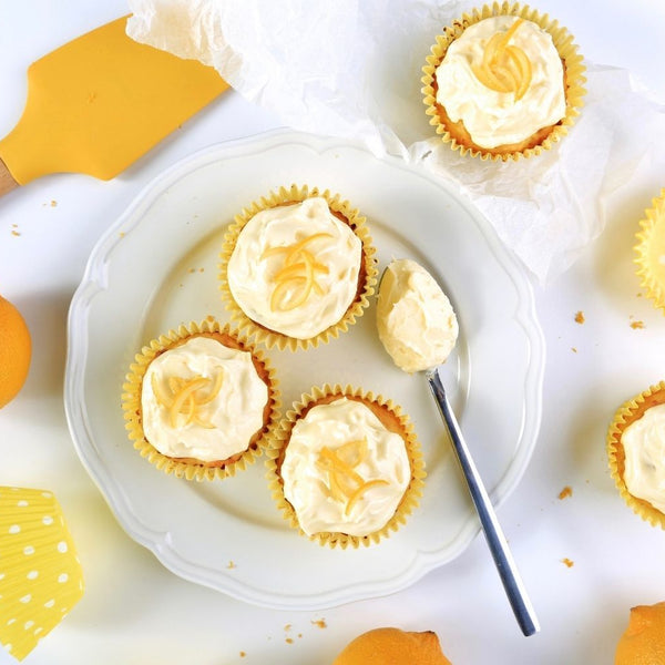 Low Carb Coconut Lemon Cupcakes - PBCo.