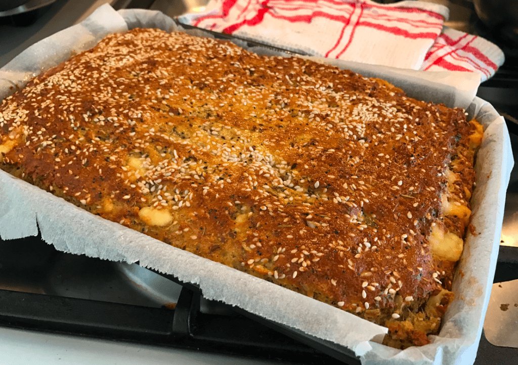 Low Carb Cheese & Garlic Focaccia - PBCo.