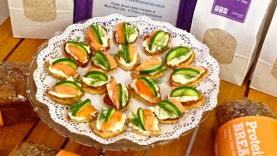 Smoked Salmon Blinis