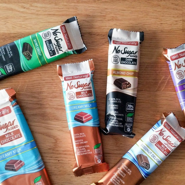 No Sugar, Low Carb Chocolate Bars by Well Naturally // Product Review - PBCo.