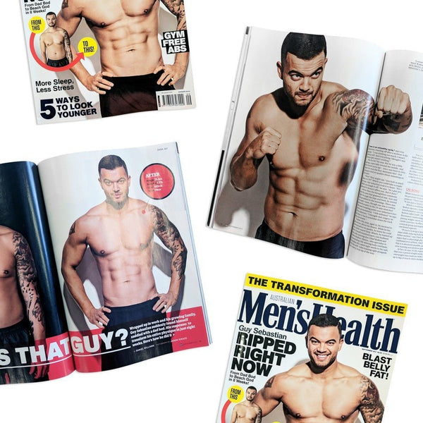 Guy Sebastian's EPIC Transformation with Original Boot Camp and The Protein Bread Co. - PBCo.