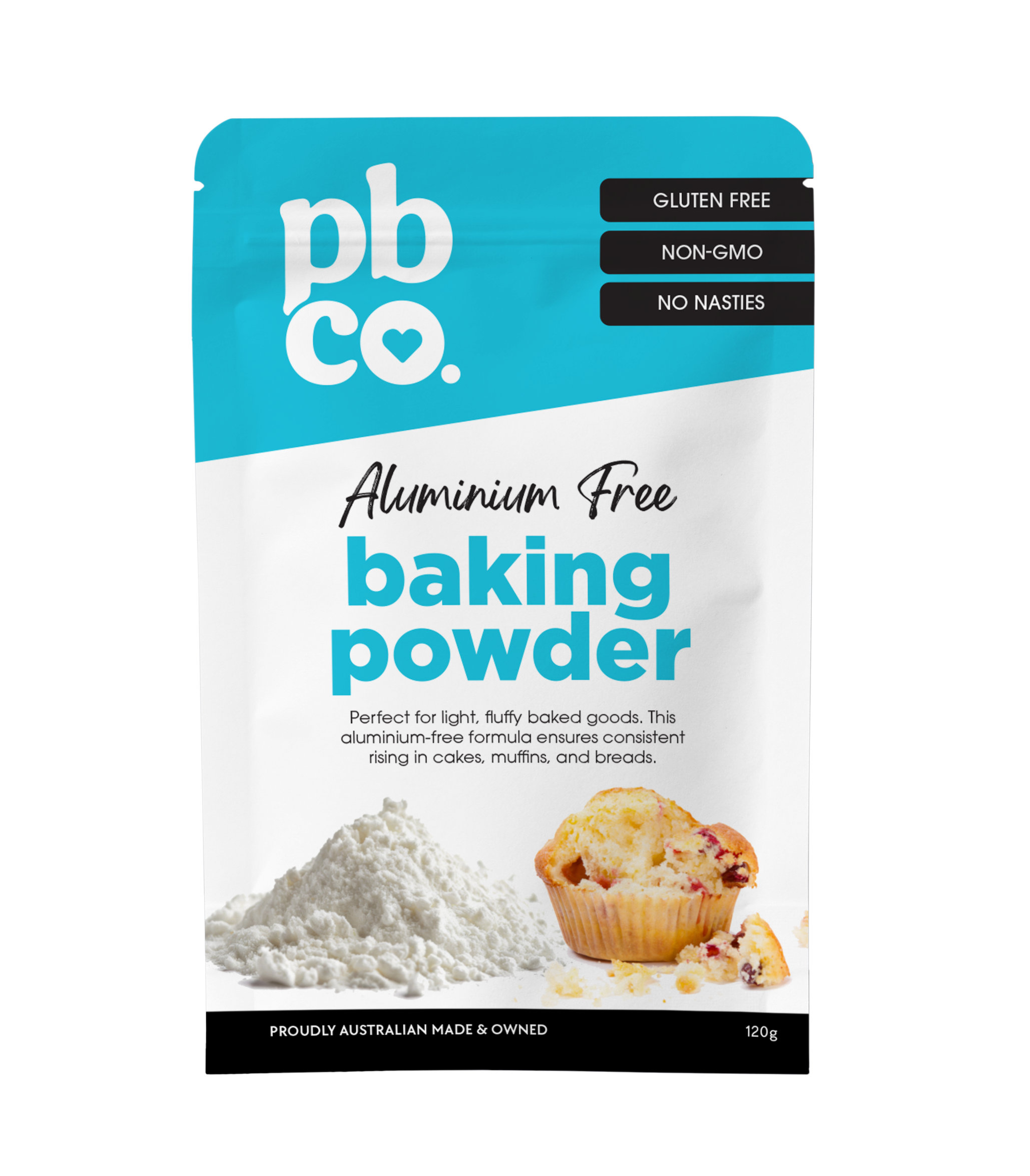 Baking Powder Aluminium Free - 120g - Low carb & sugar free Pantry - Just $6.36! Shop now at PBCo.