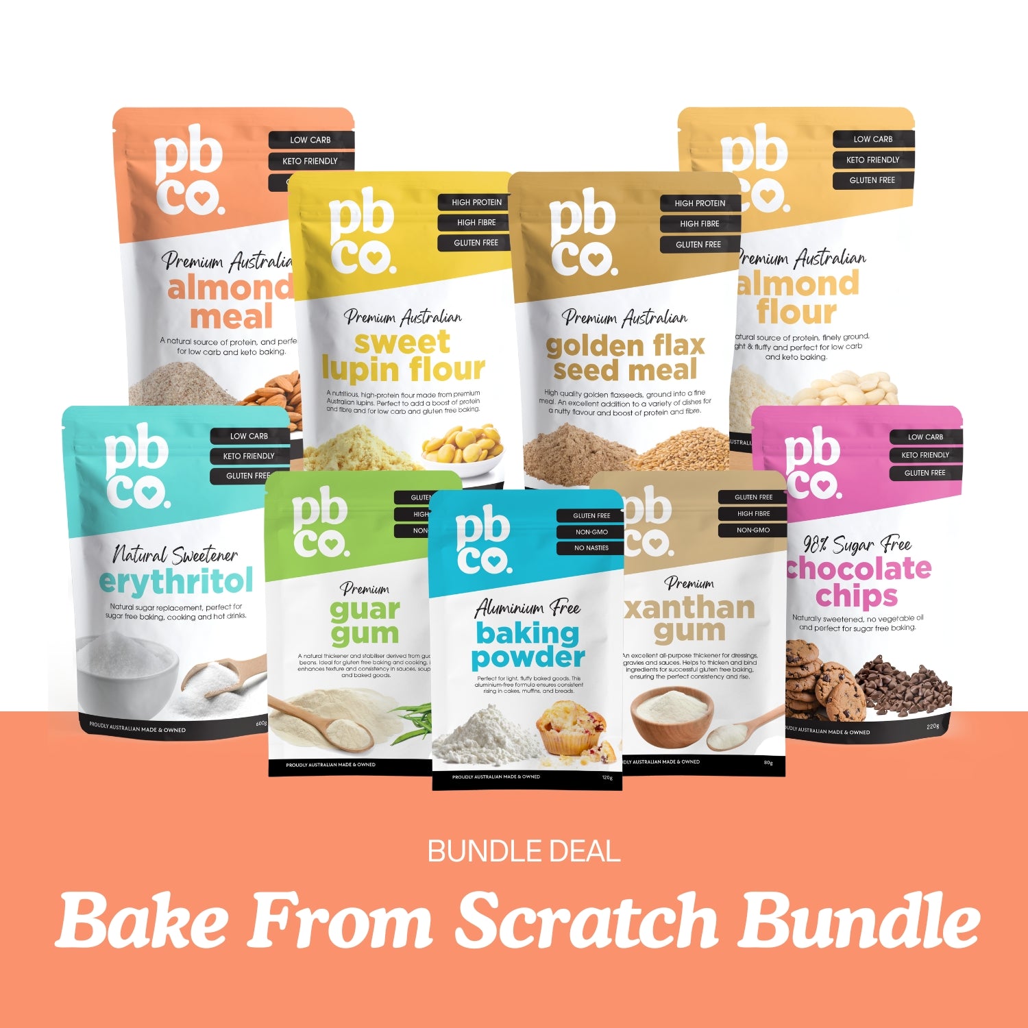 Bake From Scratch Bundle - Low carb & sugar free Bundle - Just $82.04! Shop now at PBCo.