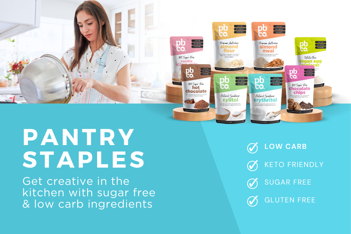 PBCo Lifestyle Foods pantry staples range mobile banner