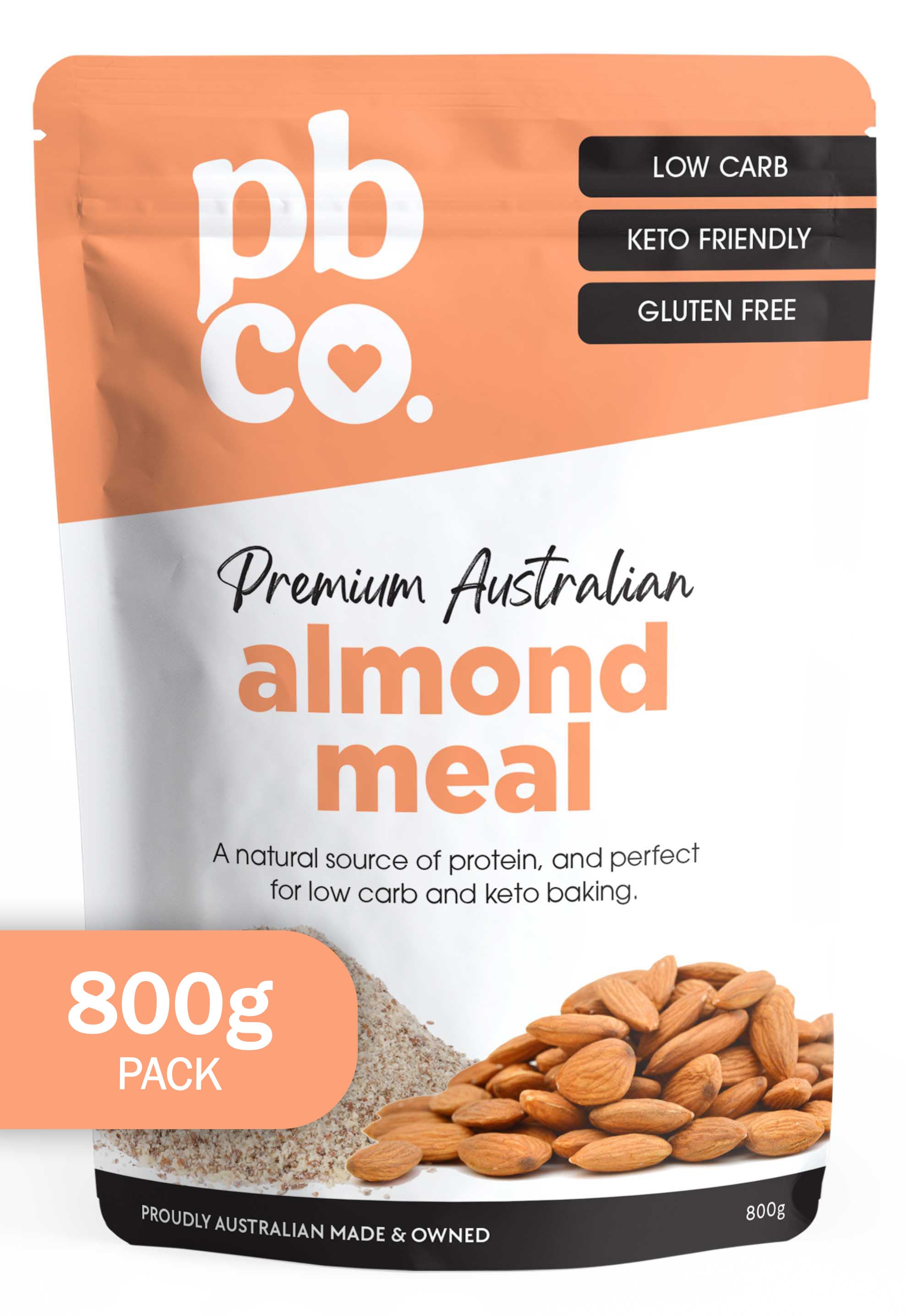 Almond Meal - 800g - Low carb & sugar free Pantry Staples - Just $22.95! Shop now at PBCo.