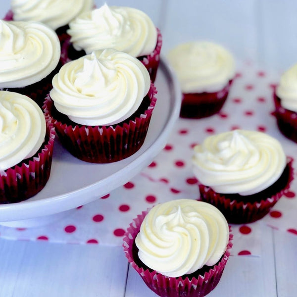 Low Carb Red Velvet Cupcakes - PBCo.