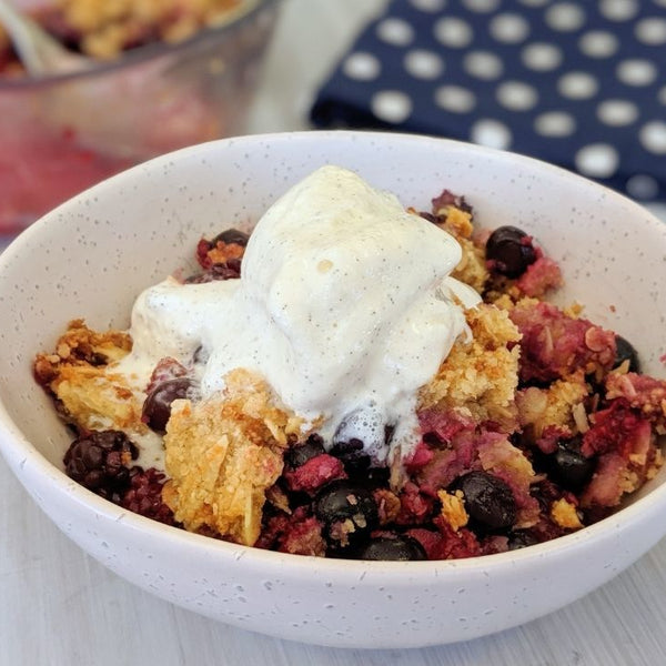 Low Carb Berry Crumble - PBCo.