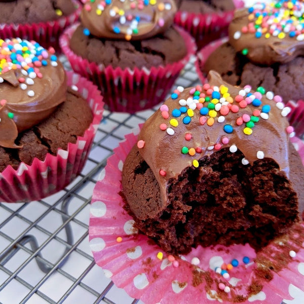 Low Carb Choc Cupcakes - PBCo.