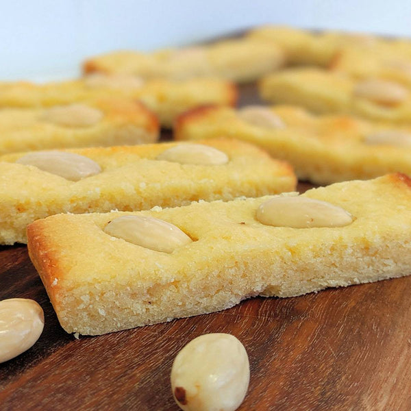 Chewy Almond Finger Biscuits - PBCo.