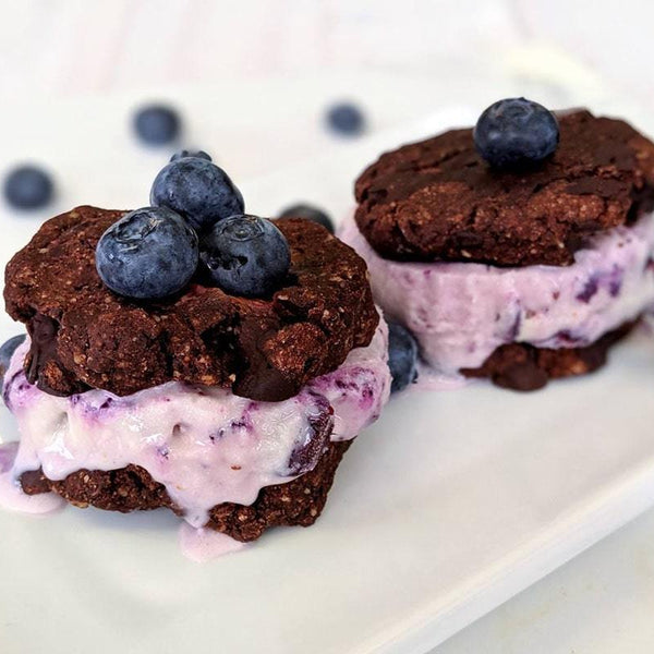 Blueberry-Choc Ice Cream Sandwiches - PBCo.