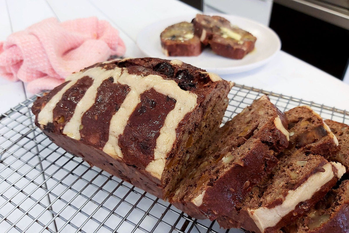 Hot Cross Bun Loaf