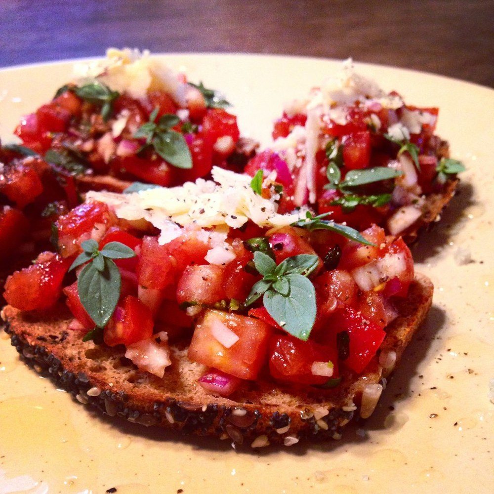 Protein Bread Bruschetta Recipe - PBCo.