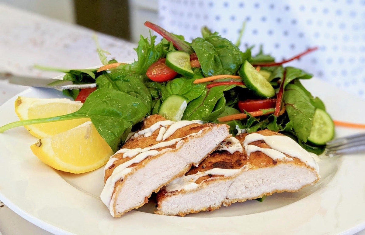 Low Carb Chicken Schnitzel