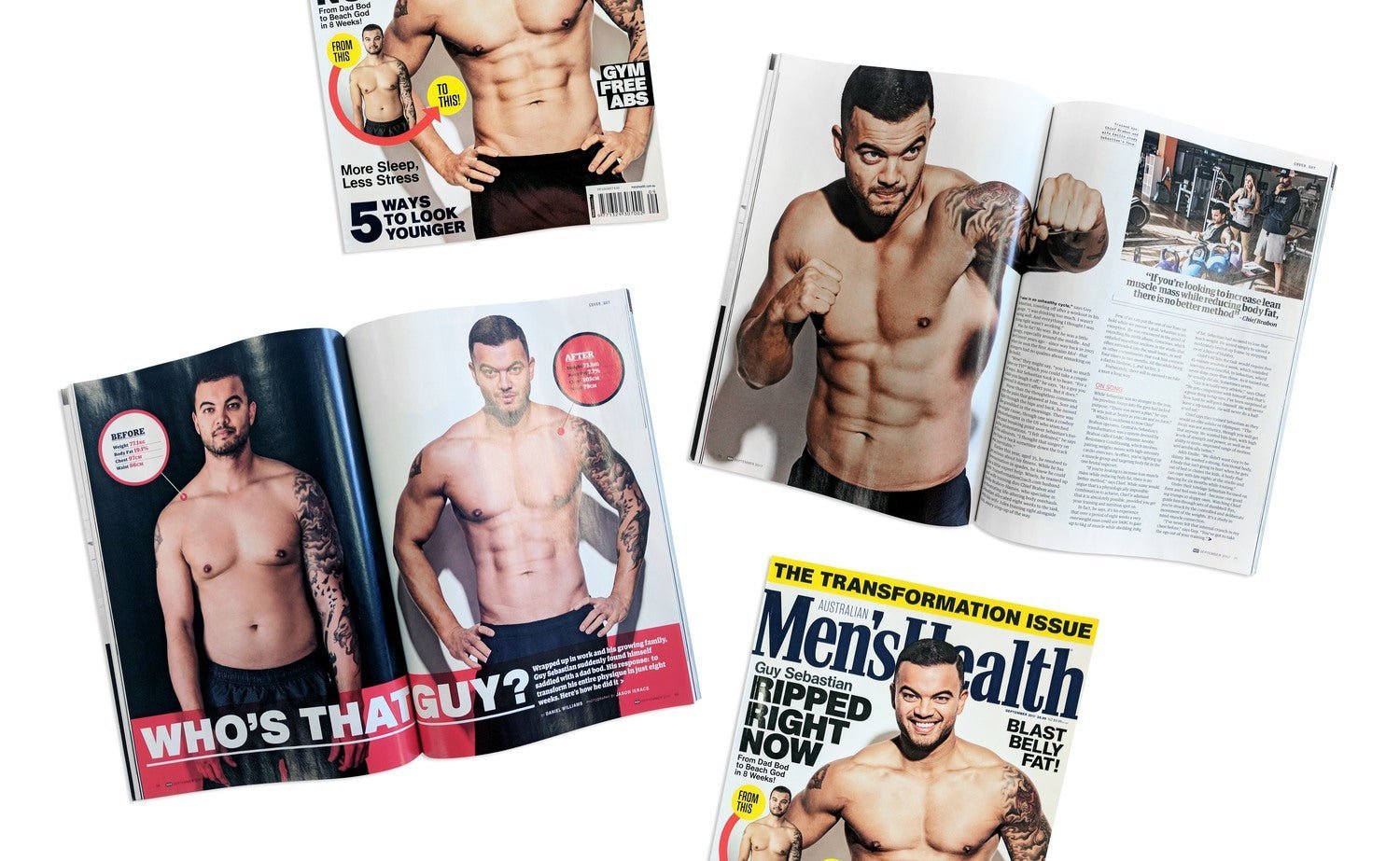Guy Sebastian's EPIC Transformation with Original Boot Camp and The Protein Bread Co. - PBCo.