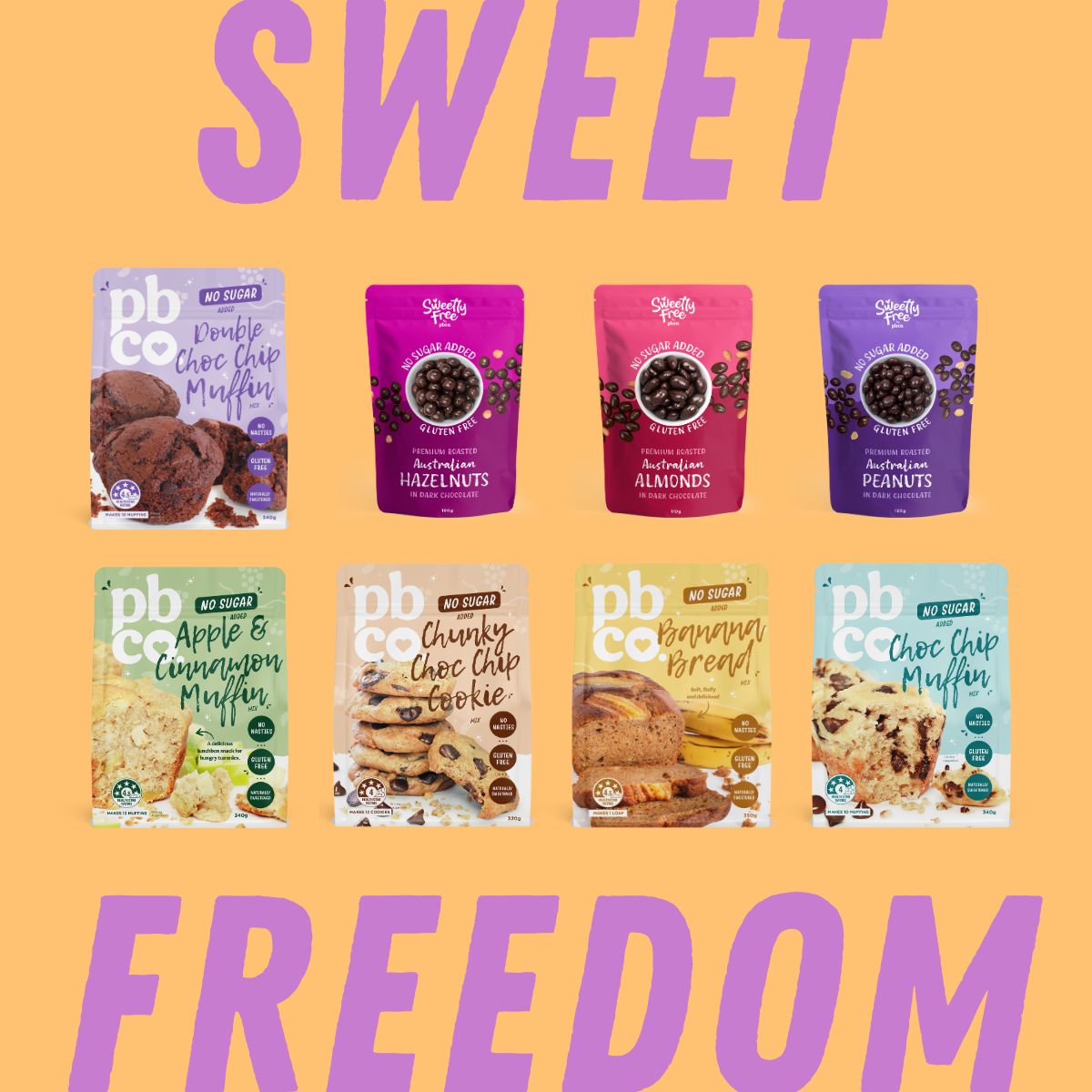 Sweet Freedom Bundle - Low carb & sugar free Bundle - Just $109.60! Shop now at PBCo.