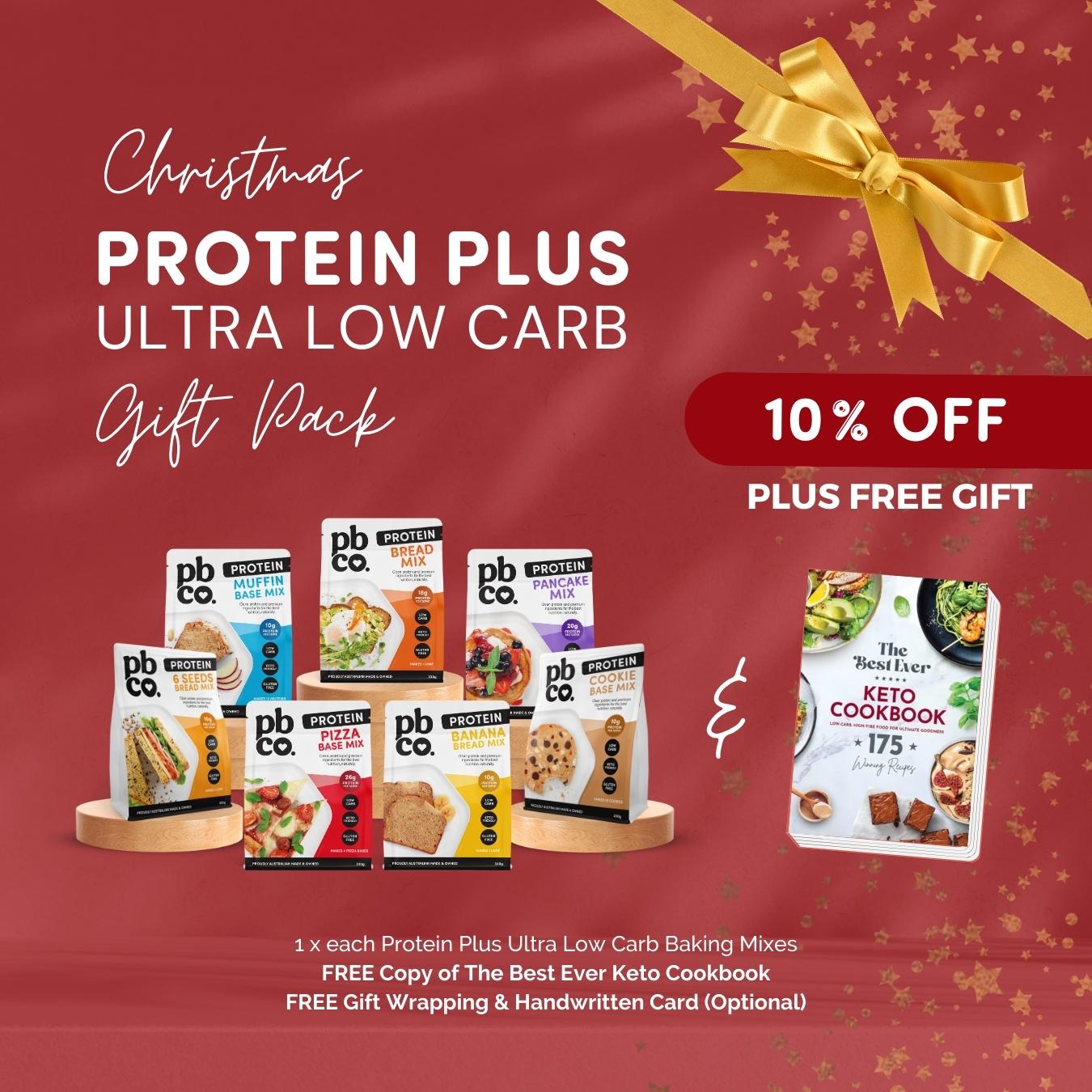 Protein Plus Ultra Low Carb - Christmas Gift Pack - Low carb & sugar free Bundle - Just $94.18! Shop now at PBCo.
