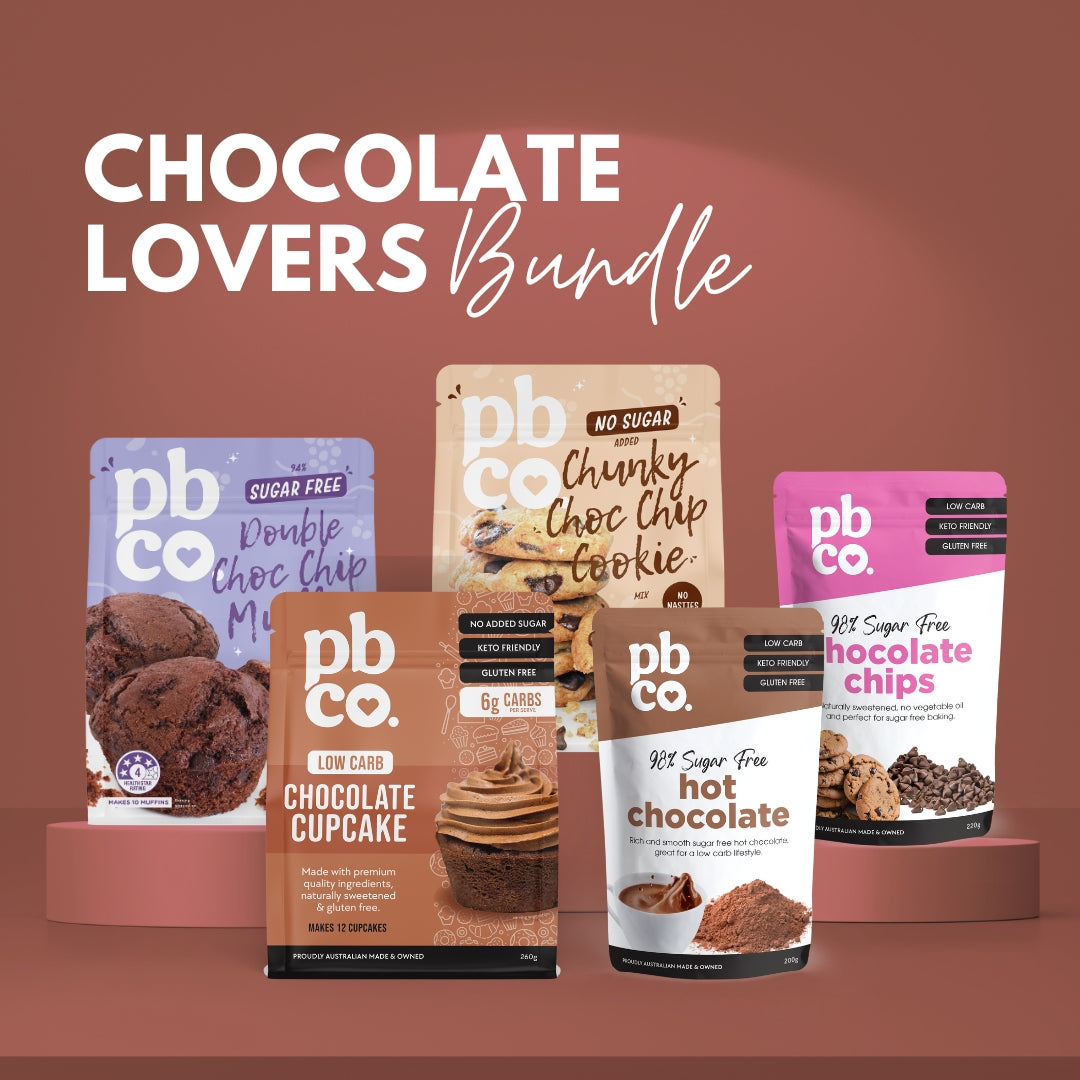 Chocolate Lovers Bundle - Low carb & sugar free  - Just $53.78! Shop now at PBCo.