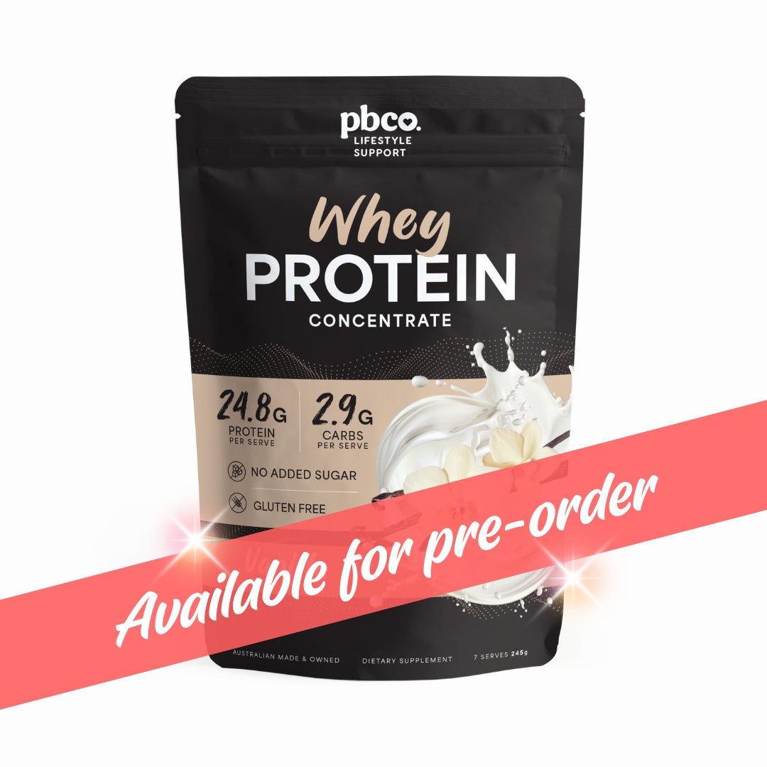 Whey Protein Vanilla - 245g - Low carb & sugar free Lifestyle Support - Just $29.95! Shop now at PBCo.