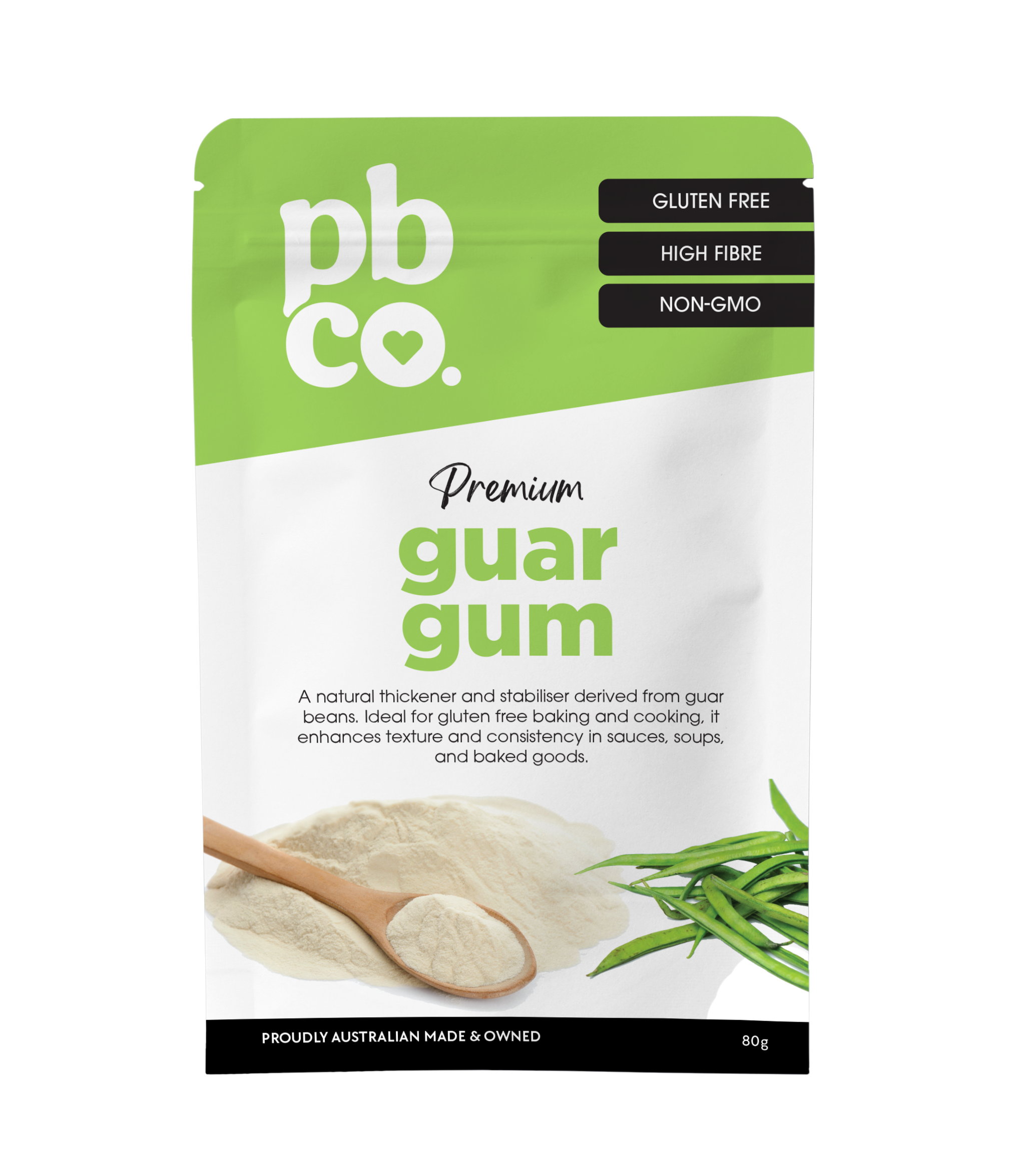 Guar Gum - 80g - Low carb & sugar free Pantry Staples - Just $6.95! Shop now at PBCo.